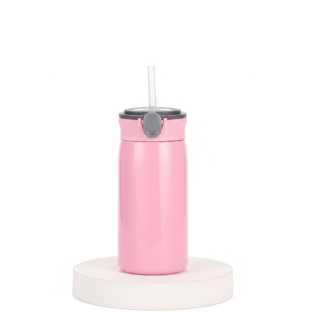 Gourde Isotherme avec Paille – Inox 304 | 320ml & 460ml