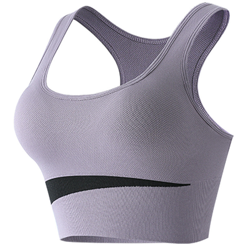 Brassière de Sport Dos Nu – Sans Armatures, Push-Up & Anti-Choc
