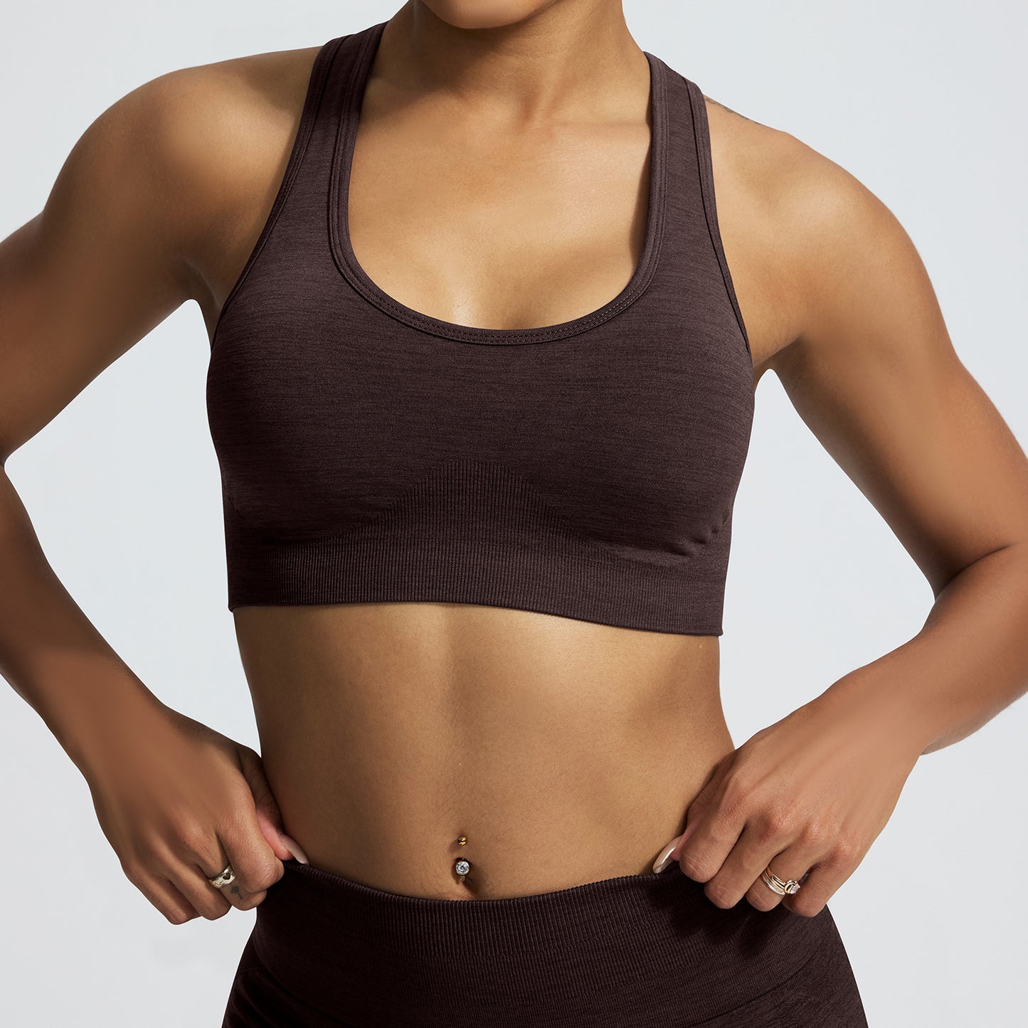 Ensemble Sport Seamless – Brassière & Bas Gainant | Yoga & Fitness