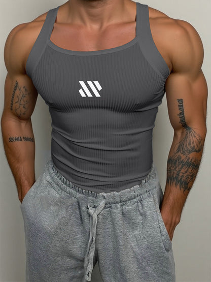 Débardeur Côtelé Homme – Fitness & Training