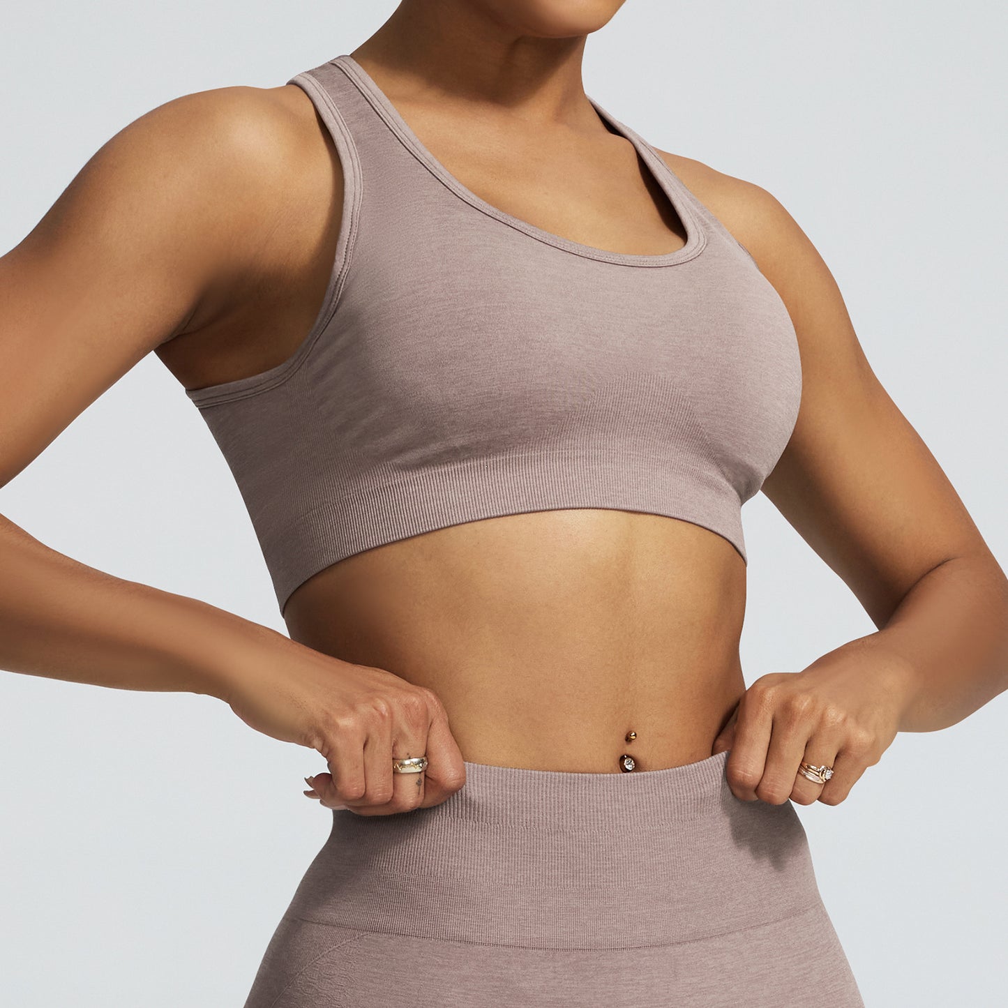 Ensemble Sport Seamless – Brassière & Bas Gainant | Yoga & Fitness