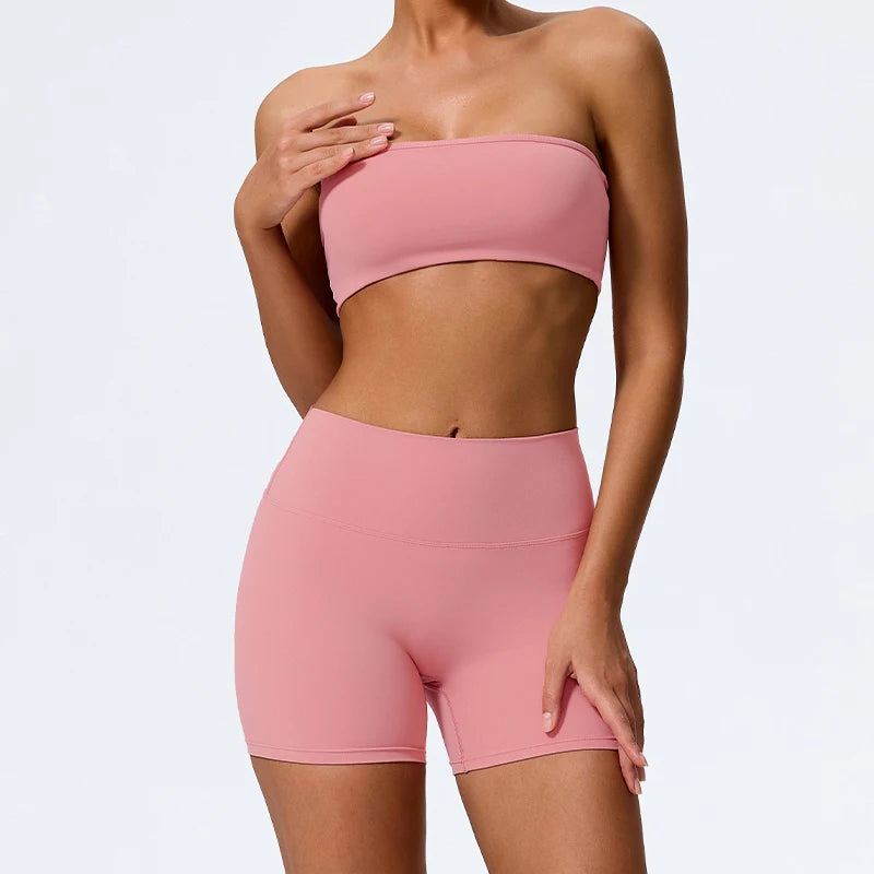 Ensemble Sport 2 Pièces Femme - Brassière & Legging Yoga