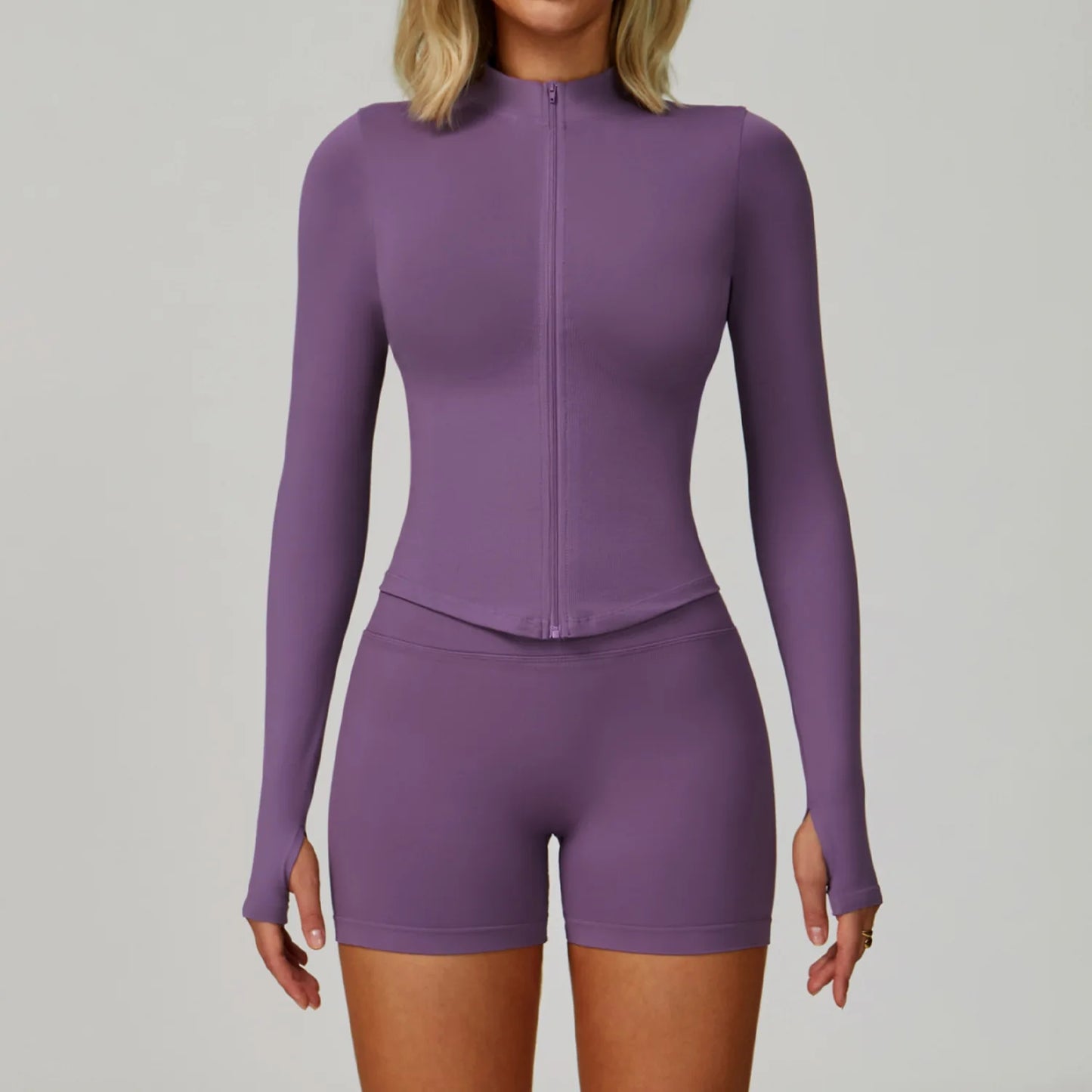 Ensemble Yoga Sans Couture Femme 2/3 Pièces - Legging, Brassière & Top