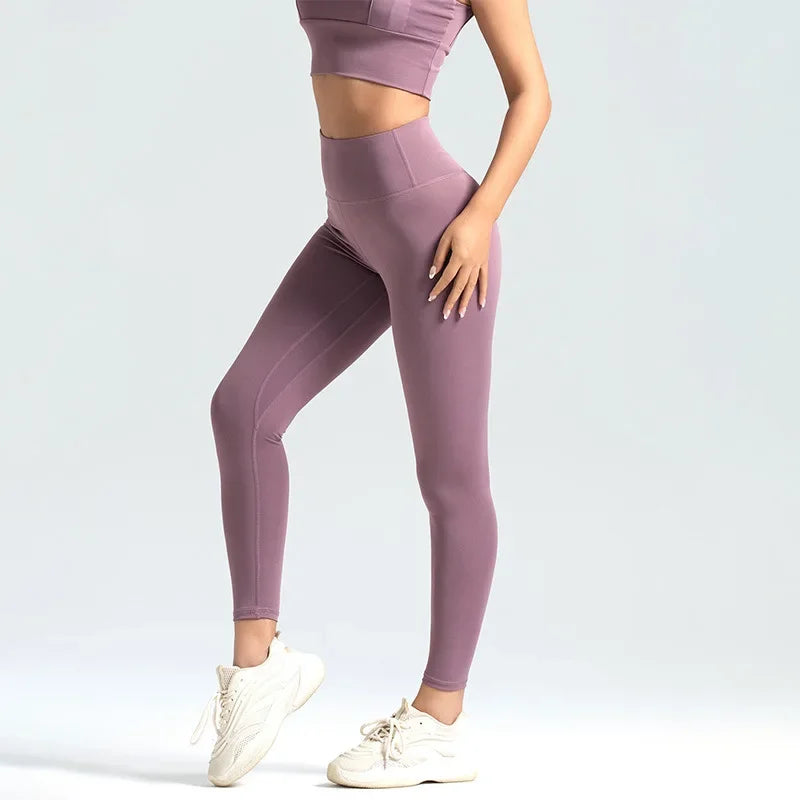 Legging Sport Femme Taille Haute - Yoga & Fitness
