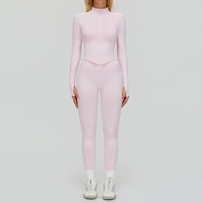 Ensemble Yoga Sans Couture Femme 2/3 Pièces - Legging, Brassière & Top
