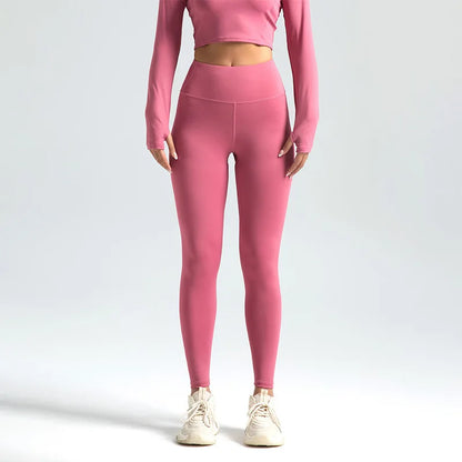Legging Sport Femme Taille Haute - Yoga & Fitness
