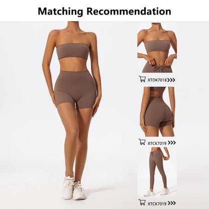 Ensemble Sport 2 Pièces Femme - Brassière & Legging Yoga