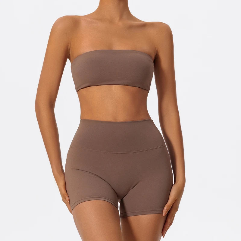 Ensemble Sport 2 Pièces Femme - Brassière & Legging Yoga