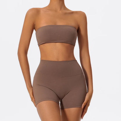 Ensemble Sport 2 Pièces Femme - Brassière & Legging Yoga