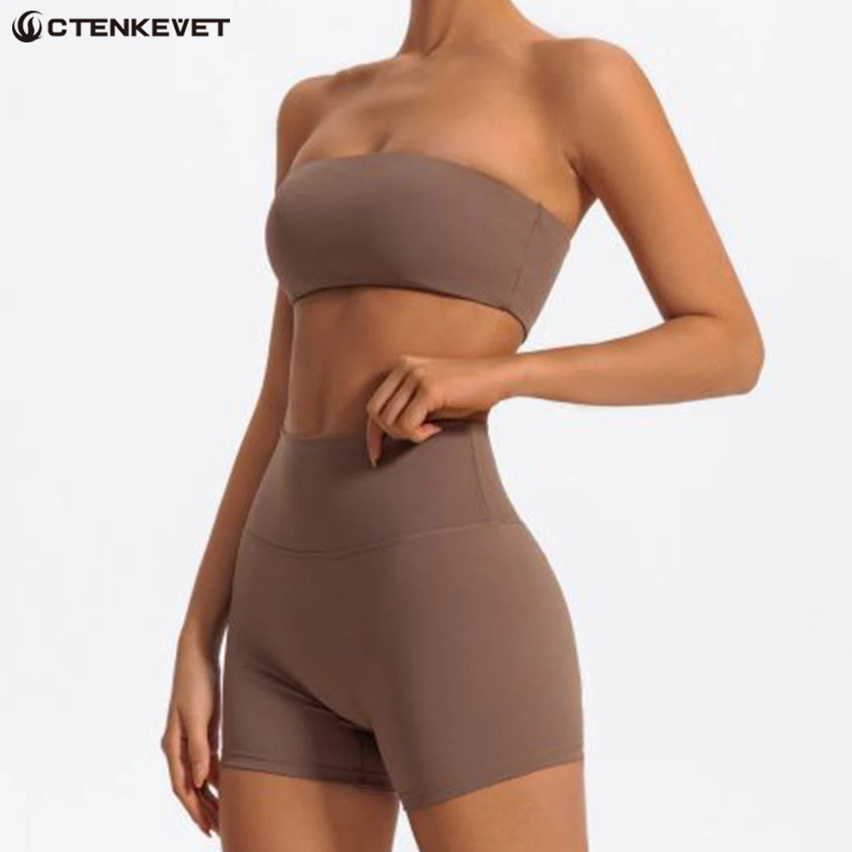 Ensemble Sport 2 Pièces Femme - Brassière & Legging Yoga