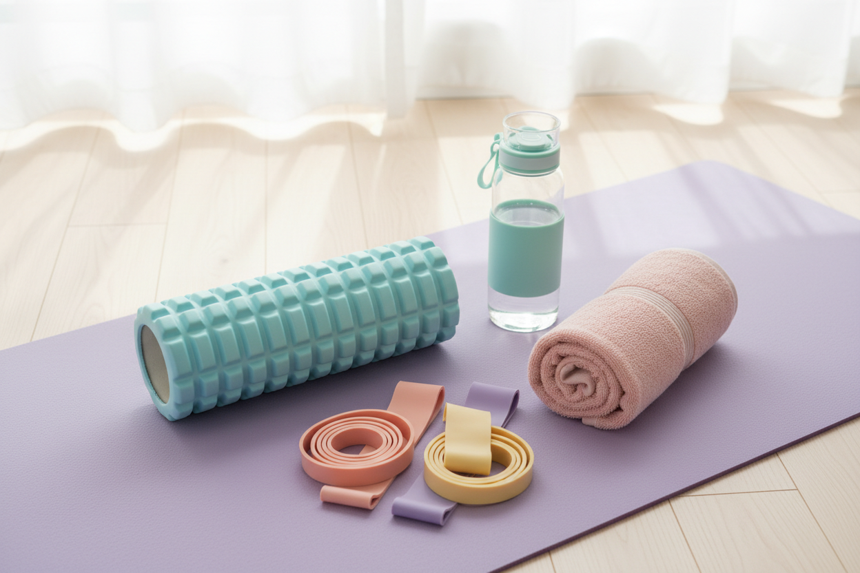 Lifestyle 3 - Flat lay fitness