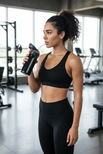Lifestyle – Gym – Gourde Noire