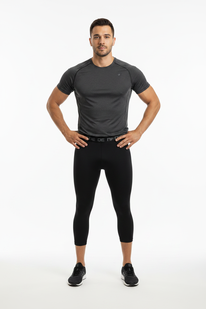 Legging de Compression Homme – Running, Fitness & Basketball